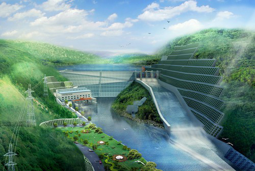 铜官老挝南塔河1号水电站项目
